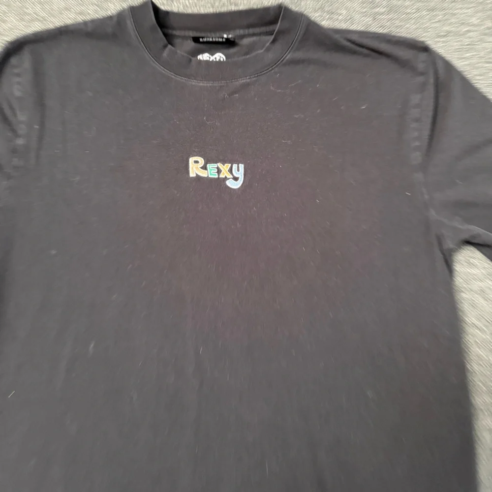 Rexy the dinosaur Black T-Shirt with Colorful Logo adult M/L - Picture 10 of 10